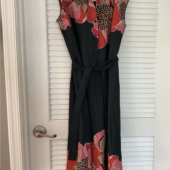 NWOT Magari (Made in Italy)  Floral Sleeveless Dress - multi colored - Picture 4 of 10